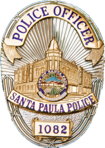 Santa Paula PD badge