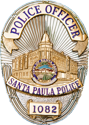 Santa Paula Police Department Badge